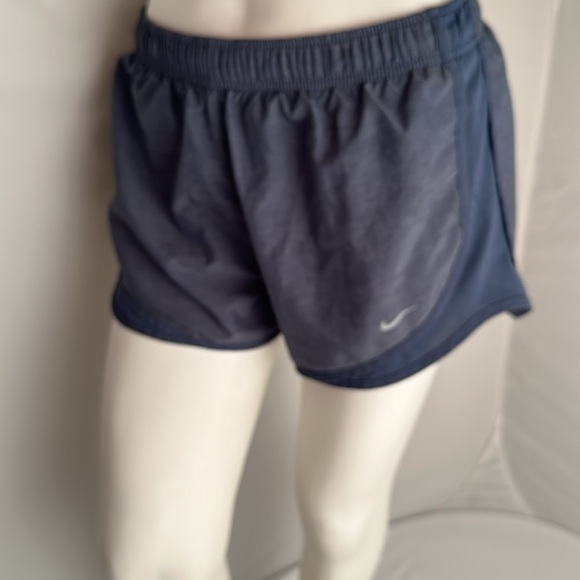Nike Dry Tempo Obsidian blue gray classic fit sweat wicking running shorts - Picture 4 of 14